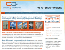 Tablet Screenshot of ener-g-rotors.com